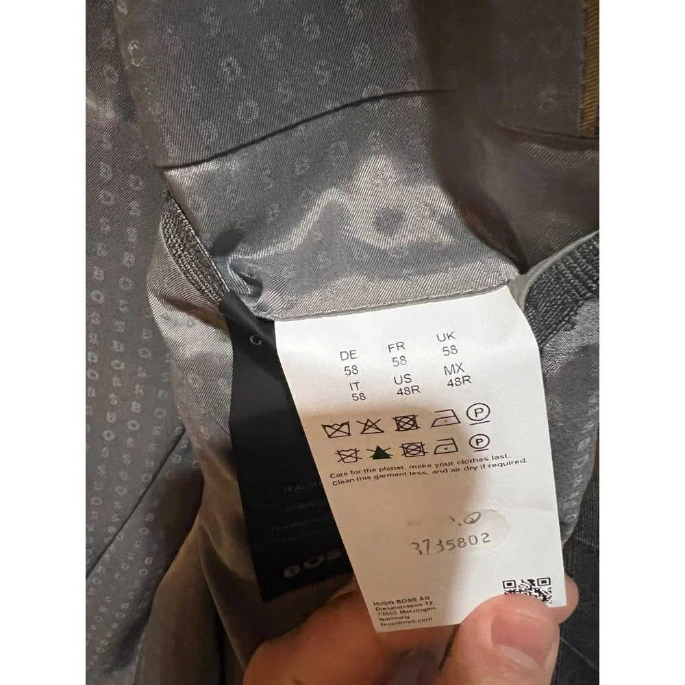 Hugo Boss Gray Wool Blazer Sport Coat - NWT‎